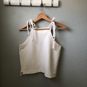 Madewell Cropped Woven Tank
